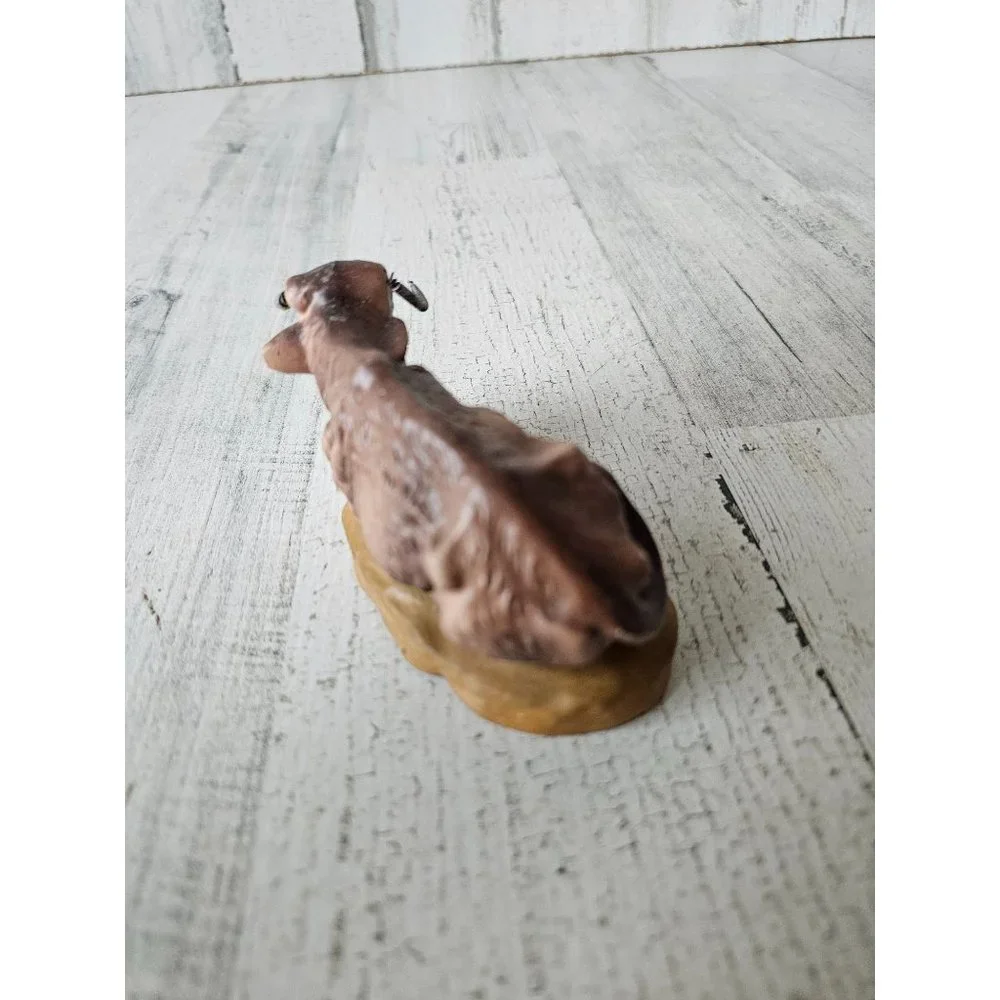 Vintage‎ Japan cow nativity Xmas statue figurine decor